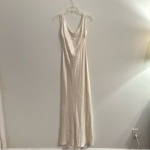 Florencia | Champagne 80's or 90's Vintage Dress STUNNING